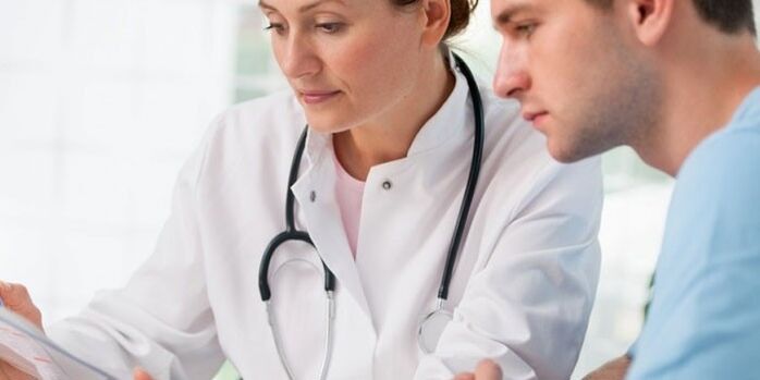 konzultace s lékařem pro cystitidu